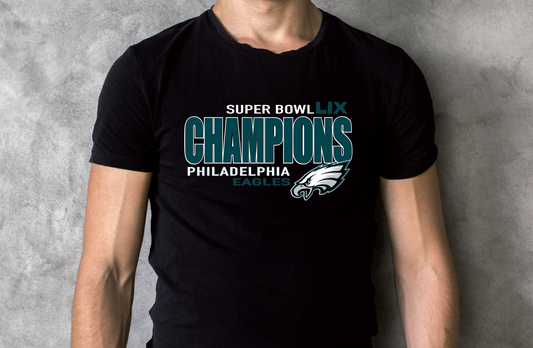 Philadelphia Eagles Super Bowl Champions 2025 T-Shirt – LIX Edition, Shirt Hoodie Sweatshirt