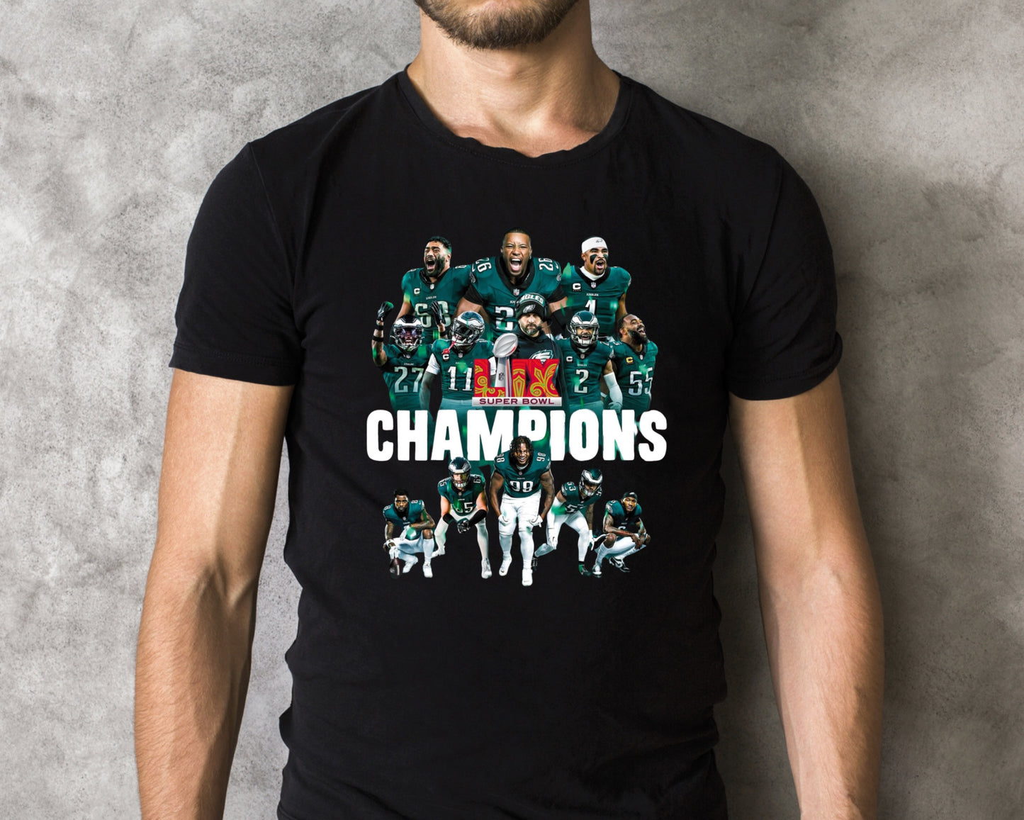 Super Bowl Champions Philadelphia Eagles LIX Super Bowl 2025 Philadelphia Eagles Super Bowl Champions 2025 T-Shirt Sweatshirt Hoodie