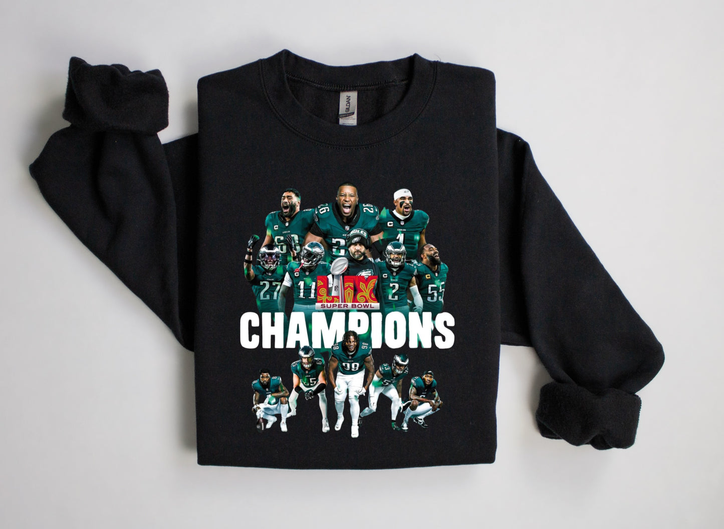 Super Bowl Champions Philadelphia Eagles LIX Super Bowl 2025 Philadelphia Eagles Super Bowl Champions 2025 T-Shirt Sweatshirt Hoodie